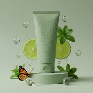 Refreshing lime mint cream