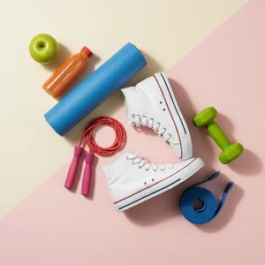 Vibrant workout essentials