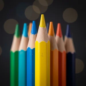 Vibrant Colored Pencils