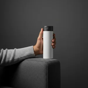 Serene skincare moment