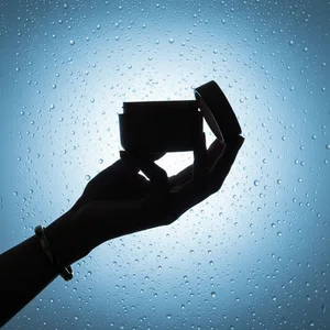 Mysterious skincare jar