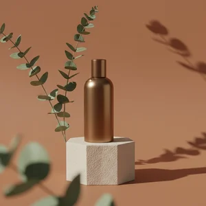 Botanical Plant on Peach