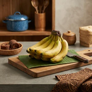 Rustic Tropical Fruit Display