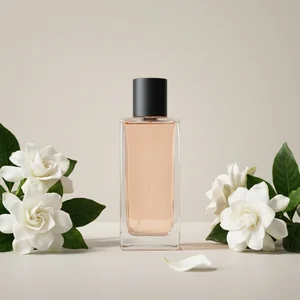 Elegant perfume with gardenias