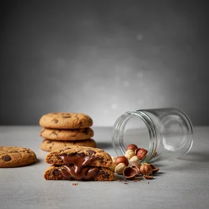 Delicious cookies and coffee