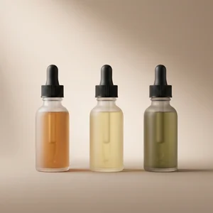Diverse shade dropper bottles