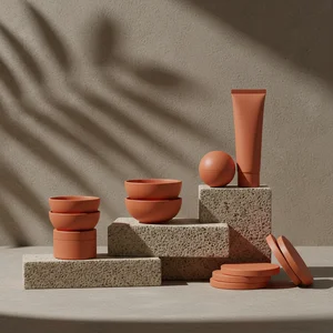 Modern abstract product display