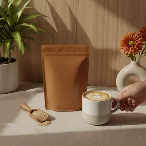 Morning ritual coffee scene