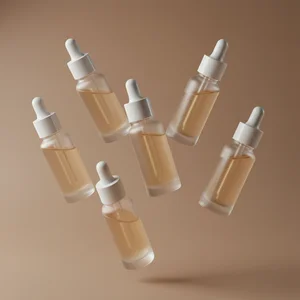Floating cosmetic bottles