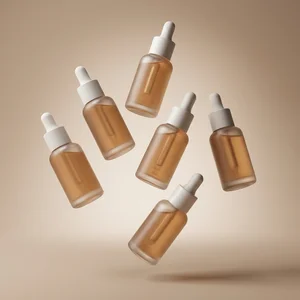 Floating cosmetic bottles