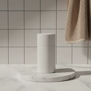 Minimalist Bathroom Product Display