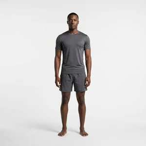 Men's Athletic Wear Set on Model