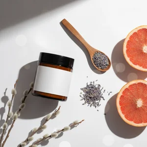 Earthy organic beauty cream