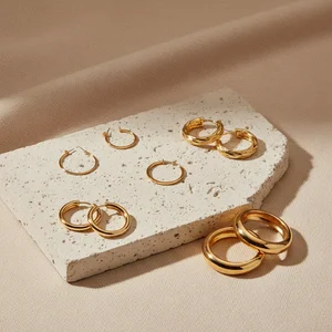 Assorted Gold Earrings