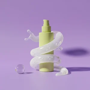 Dynamic skincare liquid art