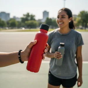 Delicate Feather Necklace Display