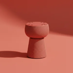 Modern Red Tech Speaker