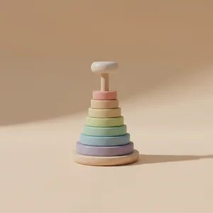 Pastel Stacking Baby Toy