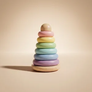 Pastel Stacking Baby Toy