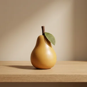 Minimalist Pear Home Decor