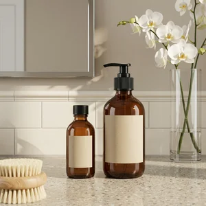Luxurious bathroom essentials