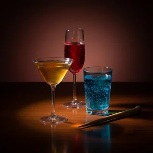 Vibrant Colorful Cocktails