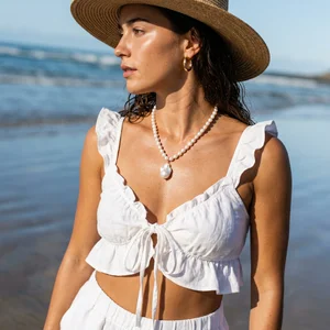Sun-Kissed Baroque Pearls