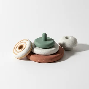 Stacked Ceramic Bowls