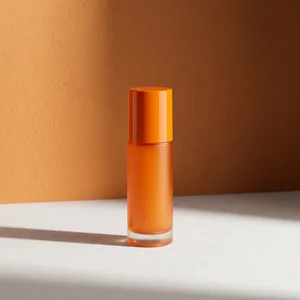 Bold skincare product display