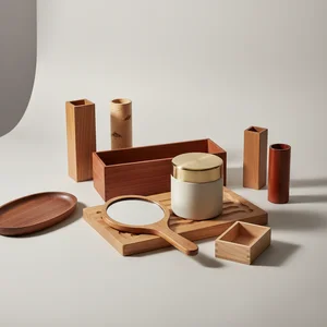 Minimalist wood beauty tools