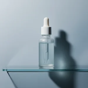 Clean white spray bottle