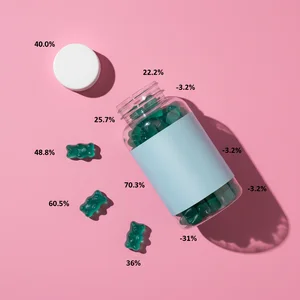 Playful health supplement spill