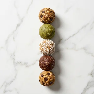 Gourmet Energy Bites Stack