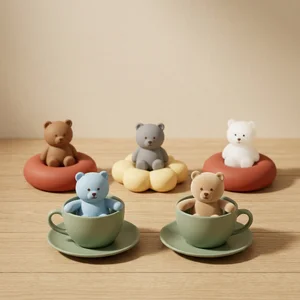 Cute ceramic animal bowls
