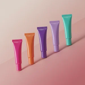 Colorful art supplies display