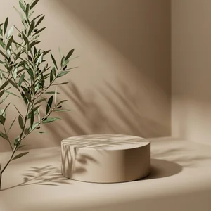 Serene Minimalist Shadow Play