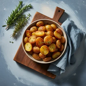 Savory Snack Bowl Flat Lay