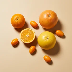 Vibrant Citrus Flat Lay