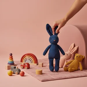 Playful kids' toy arrangement