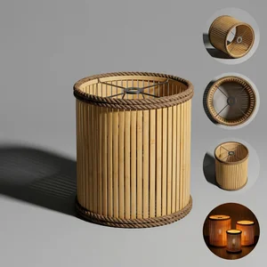 Bamboo Woven Lampshade
