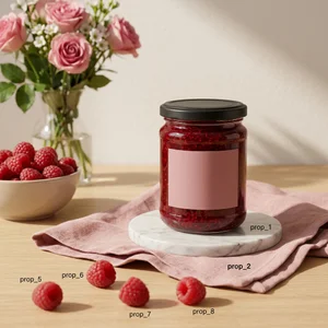 Gourmet Raspberry Preserves