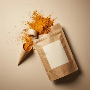Natural turmeric powder
