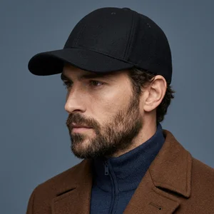 Stylish men's wool cap