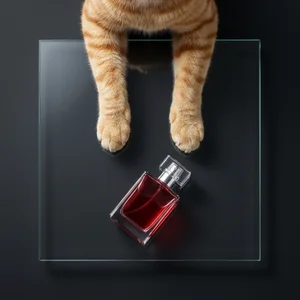Pet-friendly perfume glamour shot