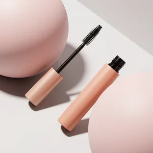 Minimalist mascara flat-lay