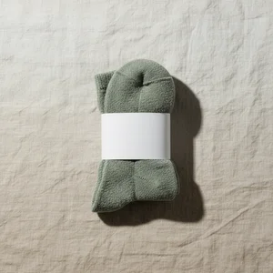 Eco-friendly green sock