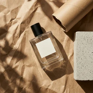 Sophisticated perfume bottle