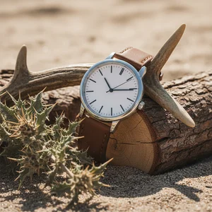 Rustic Timepiece Display