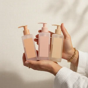 Spa gift set in woman's hands