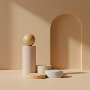 Minimalist geometric product stands